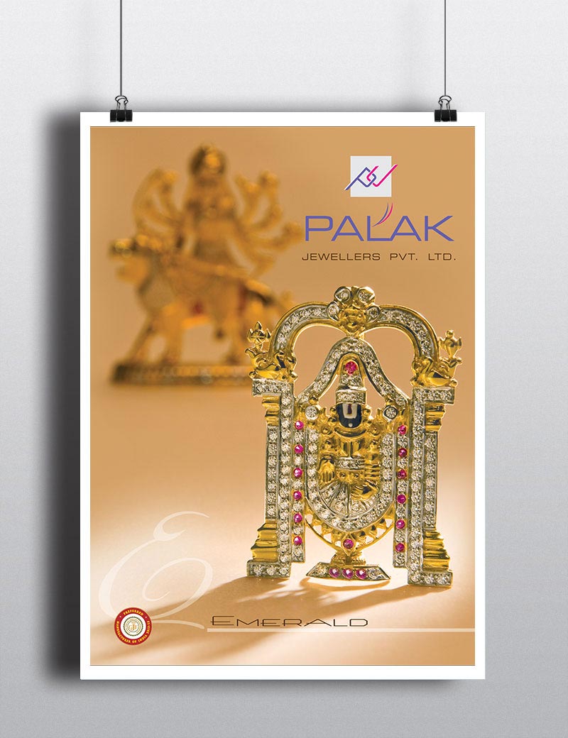 Palak jewellers Poster design