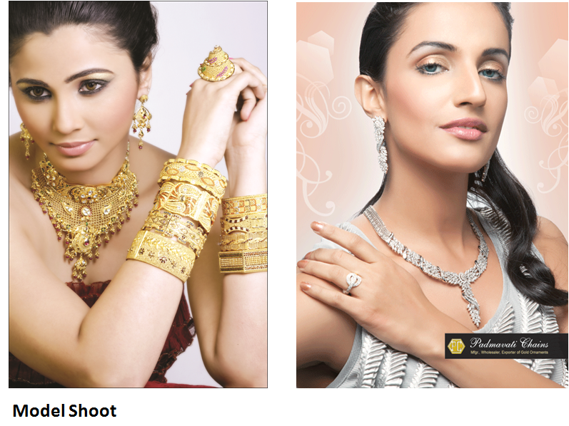 Padmavati chains model shoot